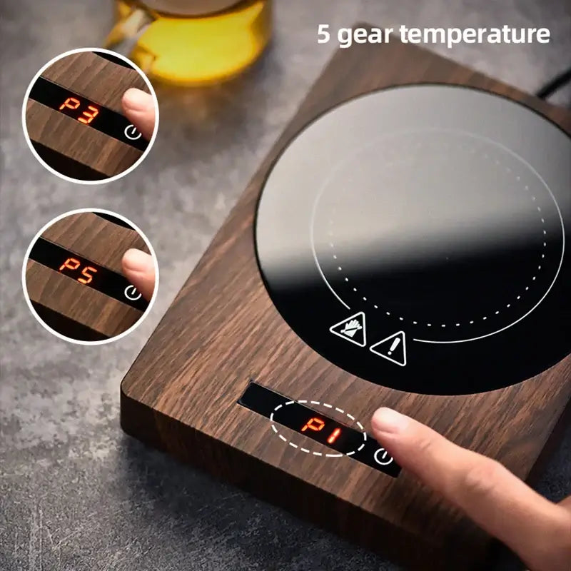 100°C Cup Heater Mug Warmer Automatic Hot Drink Coaster