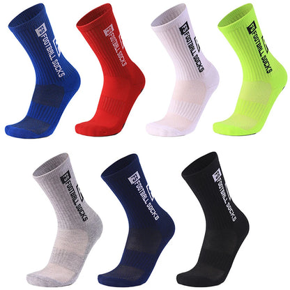Anti Slip Mid Calf Sports Socks For Men Sizes EU39 45