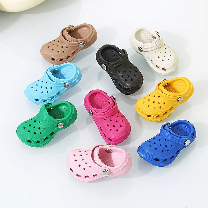 3D Mini Shoe Charms PVC Accessories for Clogs and Sandals Decorations