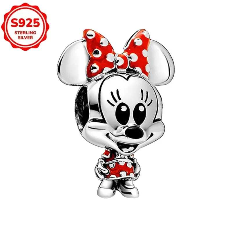 Disney 925 Sterling Silver Pixar Character Bead Charm