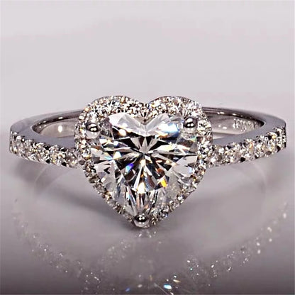Fashion Moissanite Anniversary Ring in 925 Sterling Silver for Women and Men Engagement Wedding Band