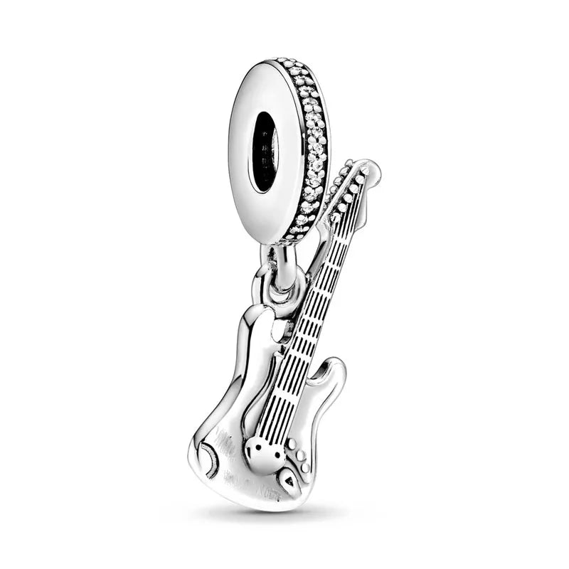 Spring Charms 925 Silver Football Mother Son Dog Pendant Bead Jewelry for European Bracelets and Necklaces