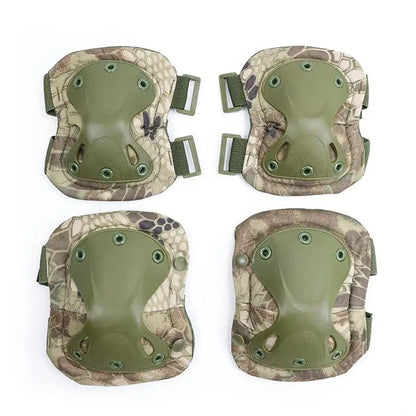 Unisex Camo Tactical KneePad Elbow Pads Safety Gear Kneecap 07