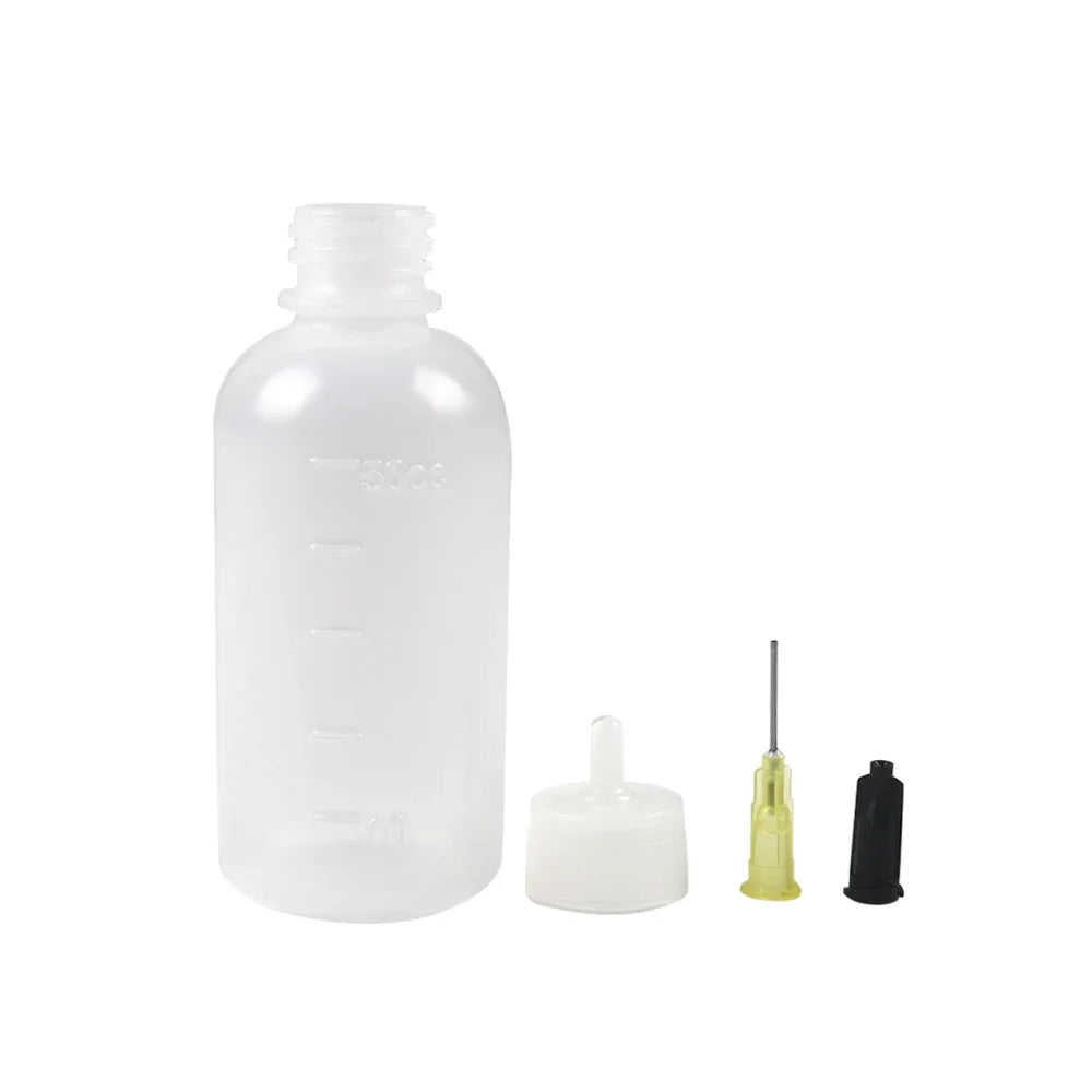 Versatile Plastic Dispensing Needle Bottle for DIY Crafts and Reusable Projects