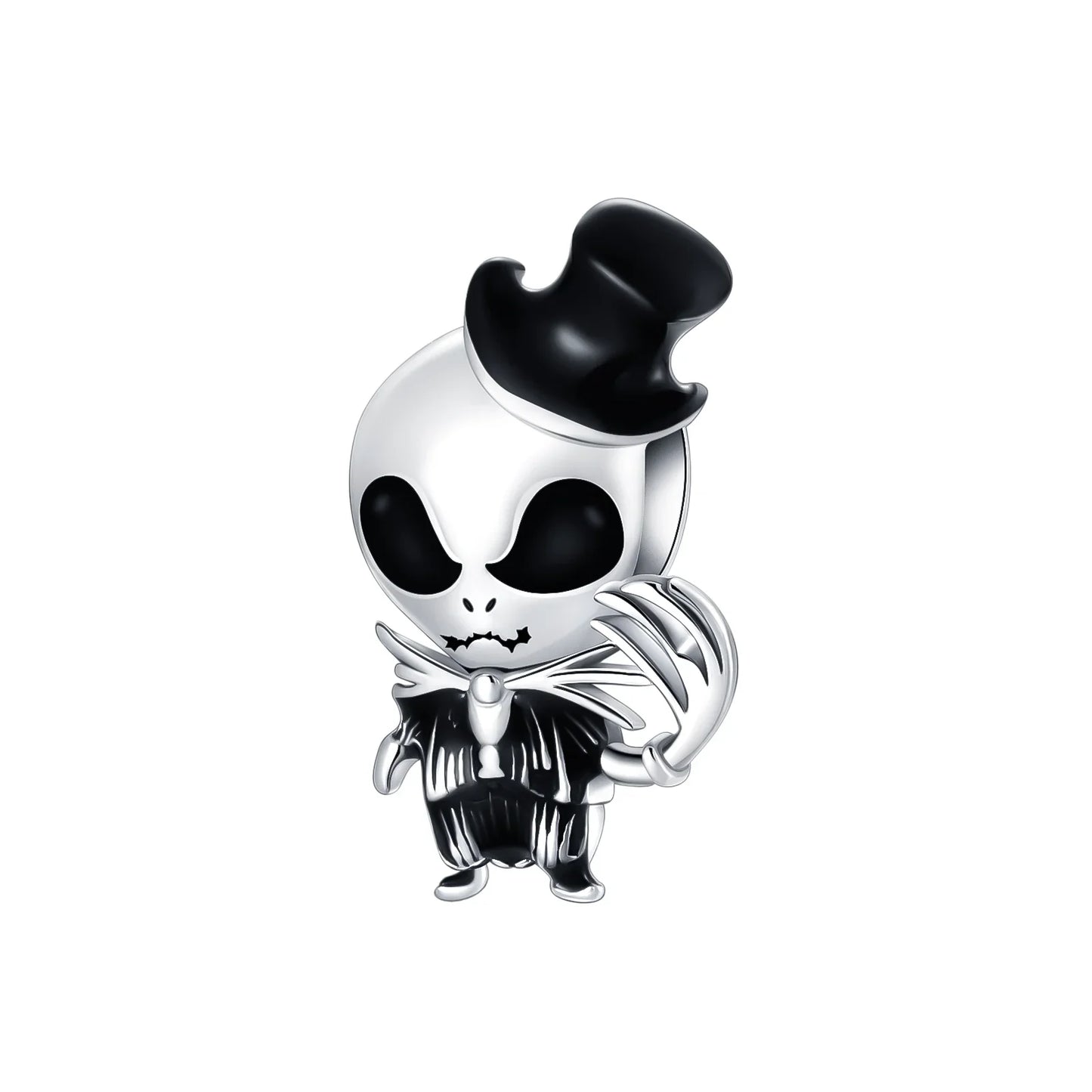 925 Sterling Silver Halloween Charms Pumpkin Ghost Witch Hat Pendant Beads for DIY Bracelet Necklace