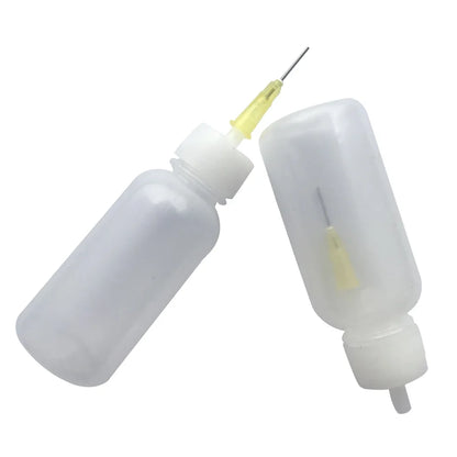 Versatile Plastic Dispensing Needle Bottle for DIY Crafts and Reusable Projects