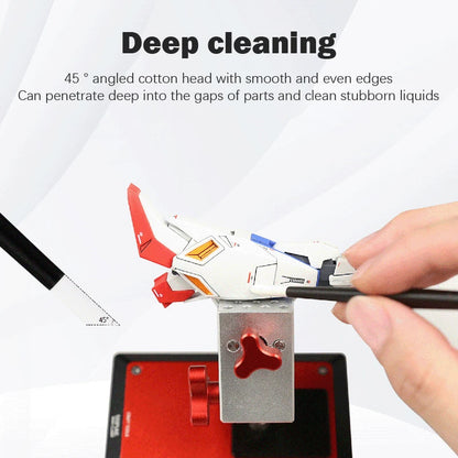 PT-WP Panel Line Eraser Wipe Stick Soft Cotton Head Model Cleaning Tool for Precise DIY Assembly and Detail Work
