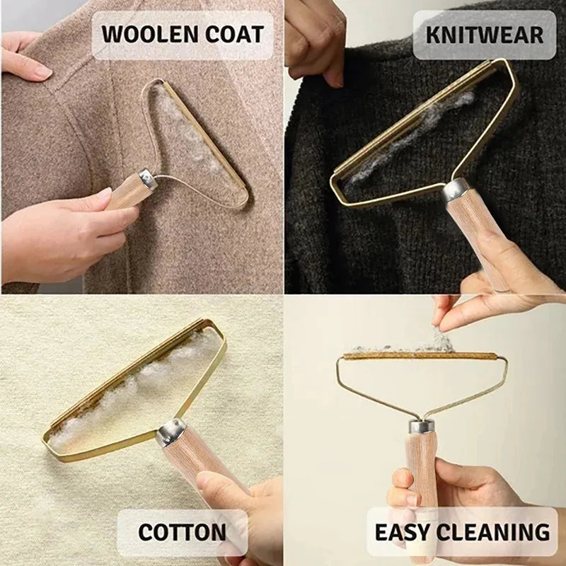 Portable Lint Remover Pet Hair Brush Manual Cleaning Tool