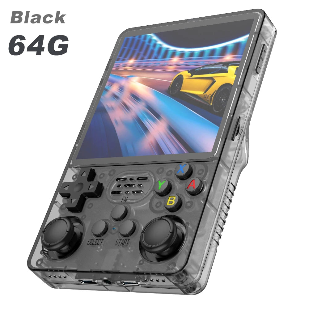 2025 NEW 4"IPS Big Screen R36S Plus Retro Handheld Game Console Linux 64-bit System RK3326 Portable Pocket ARKOS 2.0 R36SPLUS