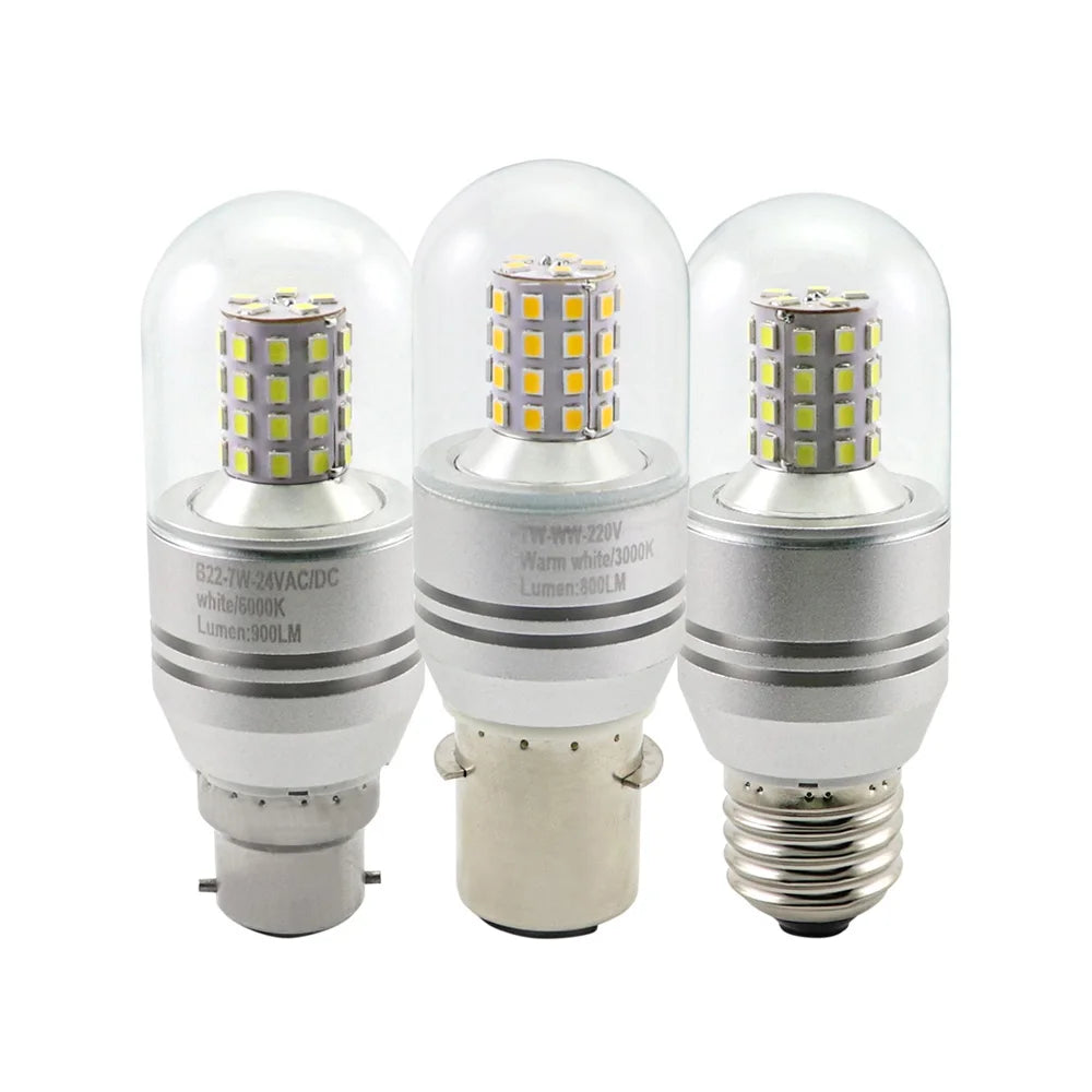 Ampoule LED E27 P28S Navigation Light Bulbs 9W Universal 10-30V 100-240V Boat Lighting 360 Degree Beam Long Lifespan Pack of 2