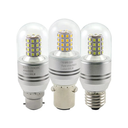 Ampoule LED E27 P28S Navigation Light Bulbs 9W Universal 10-30V 100-240V Boat Lighting 360 Degree Beam Long Lifespan Pack of 2