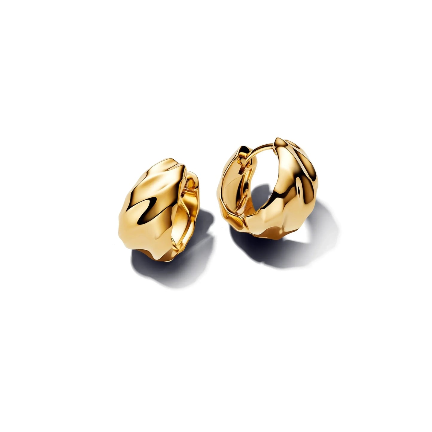 925 Sterling Silver Gold Hoop Earrings Halloween Pumpkin Skull Christmas Tree Zircon Studs for Women DIY Jewelry