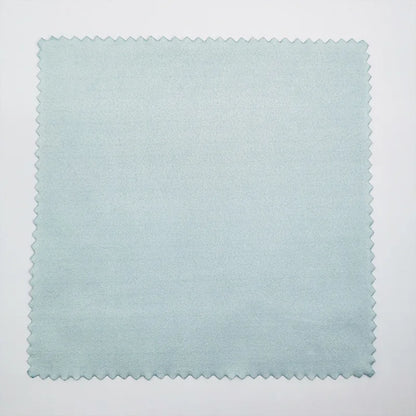 Zavorohin Soft Microfiber Suede Cleaning Cloths for Glasses and Jewelry, 100 Pack, Custom Logo Options