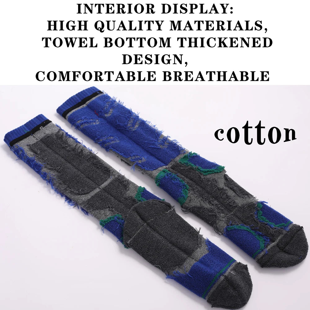 Breathable Thick Cushion Knee High Winter Ski Socks