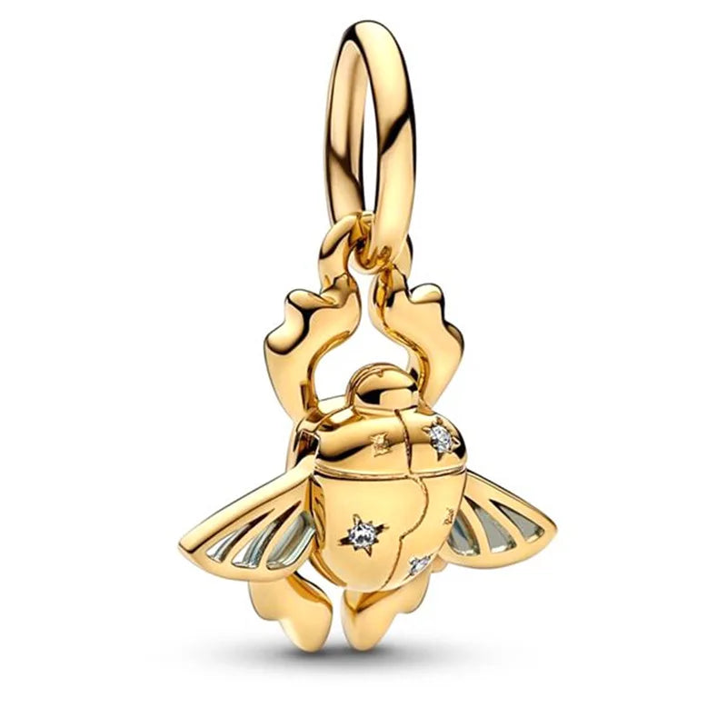 Disney Mickey and Minnie Ice and Snow Princess Charm Pendant for DIY Jewelry DL-039