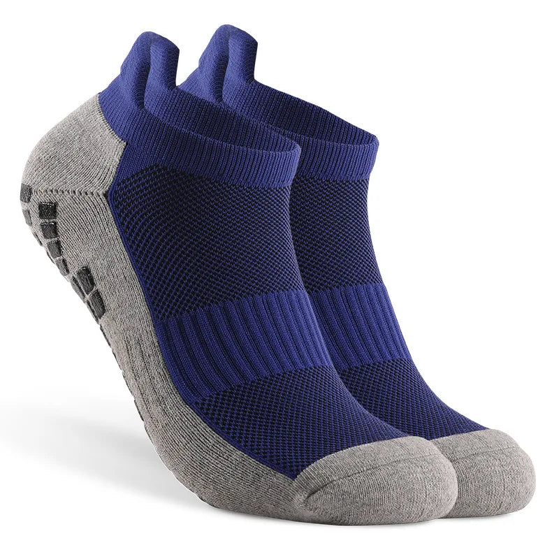 Unisex Football Ankle Socks Non Slip Silicone Bottom