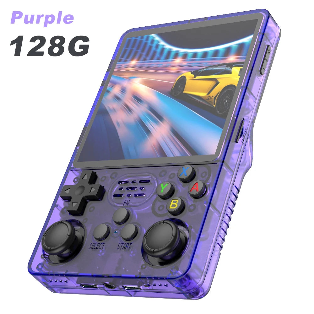 2025 NEW 4"IPS Big Screen R36S Plus Retro Handheld Game Console Linux 64-bit System RK3326 Portable Pocket ARKOS 2.0 R36SPLUS