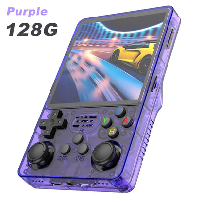 2025 NEW 4"IPS Big Screen R36S Plus Retro Handheld Game Console Linux 64-bit System RK3326 Portable Pocket ARKOS 2.0 R36SPLUS