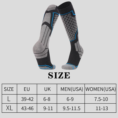 Thermal Winter Cotton Ski Socks For Men Women Thick