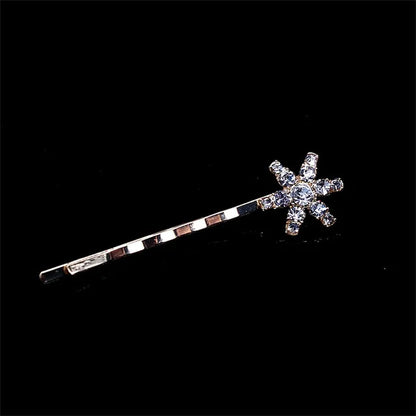 Geometric Stars & Moon Rhinestone Hair Clip Set - Top-Rated Bridal Hair Accessories 15