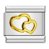Laser Fashion Heart Butterfly Star Cross Bracelet Gold-Plated Stainless Steel DIY Jewelry Craft