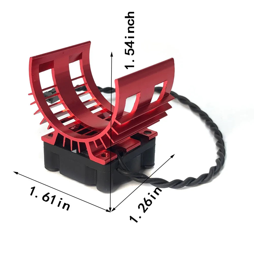 YSIDO RC Electric Car Brushless Motor Cooling Fan Parts