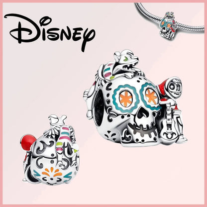 Disney 925 Sterling Silver Stitch Minnie Winnie Dangle