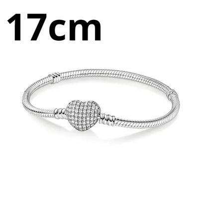 925 Sterling Silver Adjustable Gold Cross Virgin Mary Blue Eye Zircon Charm Bracelet for Women Birthday Gift