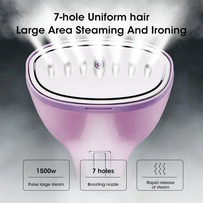 1500W Handheld Garment Steamer For Clothes Portable Travel