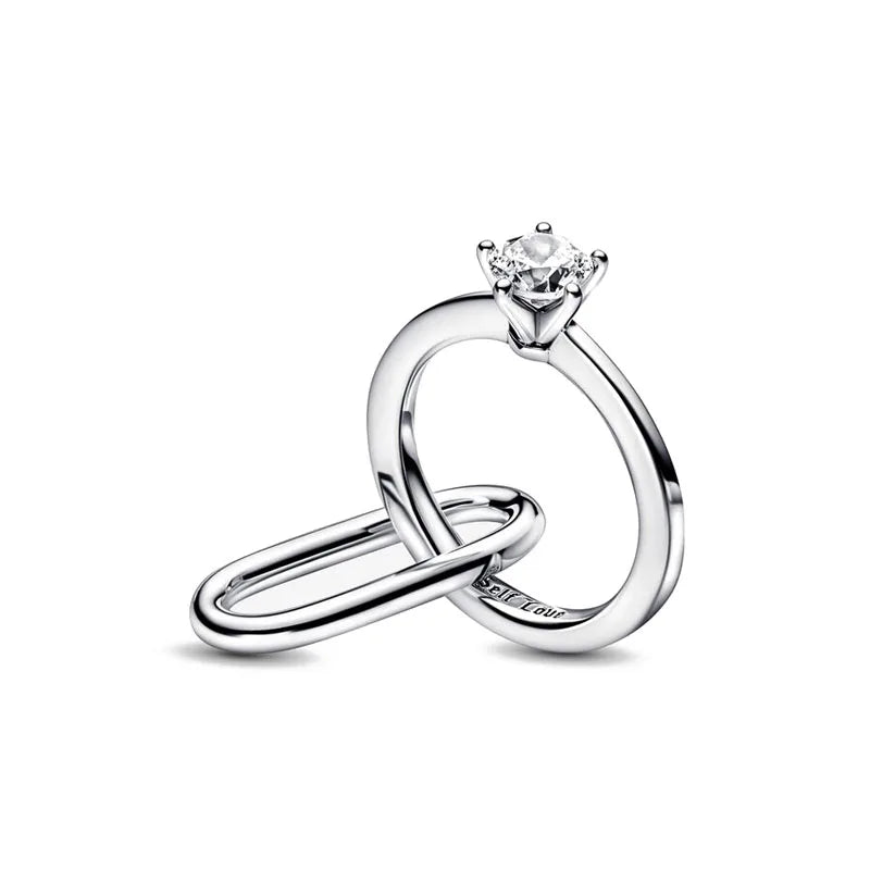 European 925 Sterling Silver Clover Green Heart Cross Pendant Charm Bead for Women Bracelet Necklace Jewelry