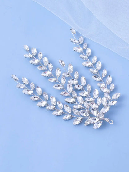 Luxury Crystal Bridal Tiara Headpiece for Women and Girls