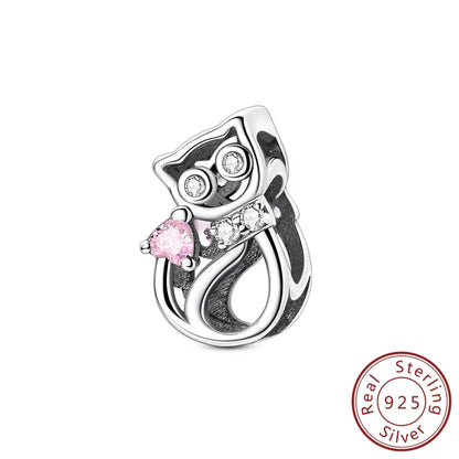 Elegant 925 Sterling Silver Turtle Pendant Beads for Bracelets KSC380