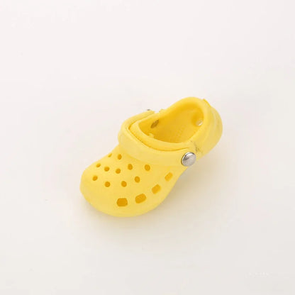 3D Mini Shoe Shape PVC Charms for Women Beach Bags and Sandals Fun DIY Decorations