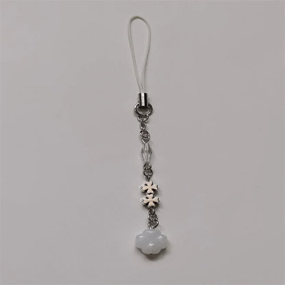 Kimi Ni Todoke Anime Inspired Beaded Phone Charm Chain Y2K Handmade Keychain