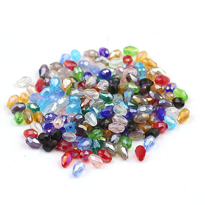 Exquisite Austrian Crystal Beads 3x5mm 100PCS for DIY Jewelry Bracelets and Necklaces