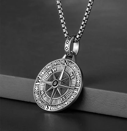Handcrafted Skull Roman Helmet Pendant Necklace for Men