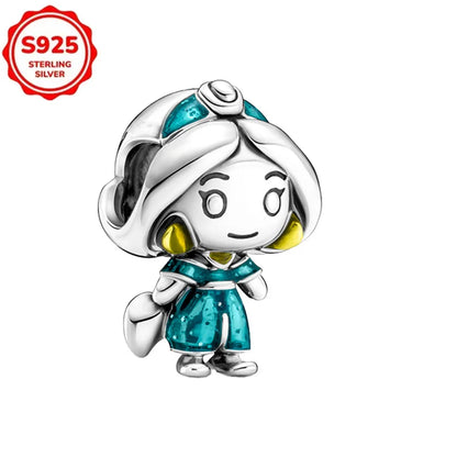 Disney 925 Sterling Silver Pixar Character Bead Charm