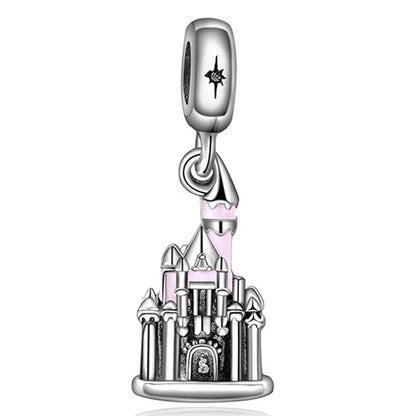Disney Mickey and Minnie Ice and Snow Princess Charm Pendant for DIY Jewelry DL-030