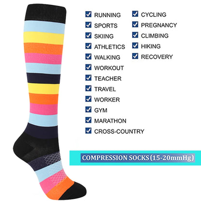 3 Pack Compression Socks For Women Improve Circulation