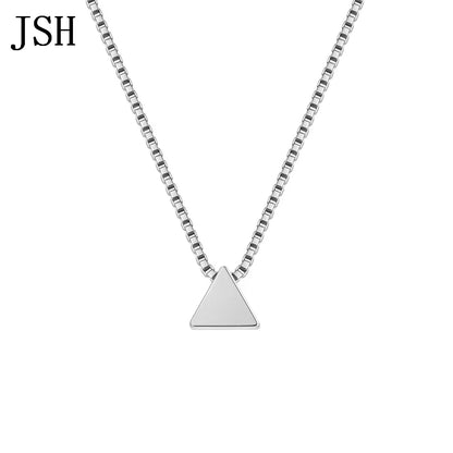 Elegant Heart Charm Silver Necklace for Women Fashion Pendant Jewelry Gift LN054