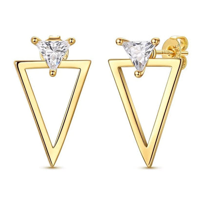925 Sterling Silver Colorful Butterfly Heart Flower Starfish Bow Geometry Stud Earrings for Women Gift Jewelry Accessories