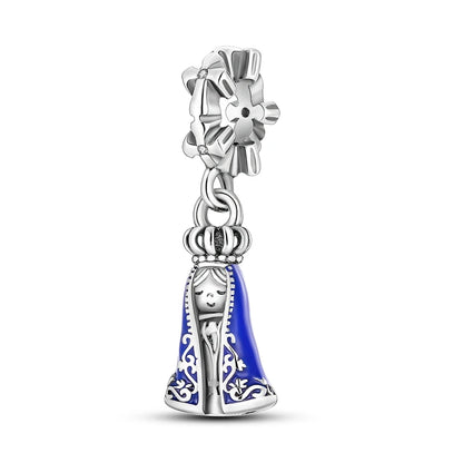 Silver Plated Travel Sunflower Lucky Charms Dangle Pendant Fit Original Pandora Bracelet DIY KTC394