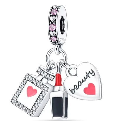 925 Sterling Silver Charm Bracelet Elegant Women's Jewelry Accessory for Every Occasion B2469diao