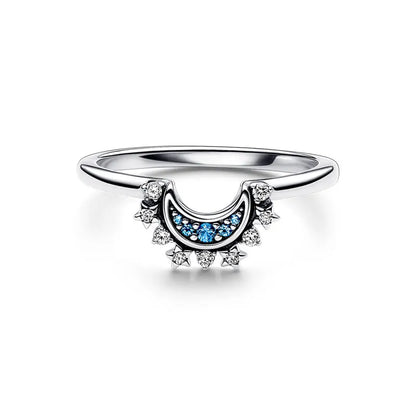Heartfelt Elegance Red Pink Heart Zircon Ring for Women Sizes 6 to 9 PAR343