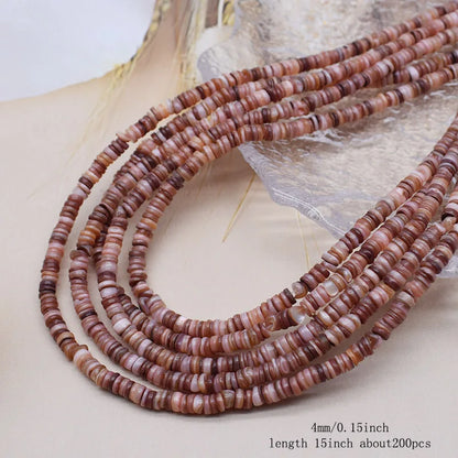 Natural Freshwater Mother of Pearl Shell Beads for DIY Jewelry Making