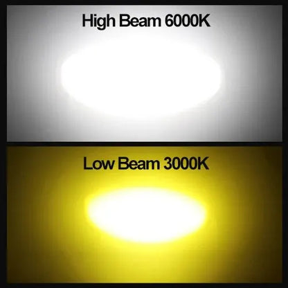 10000Lm H4 CSP LED Motorcycle Headlight 12V Hi Lo White
