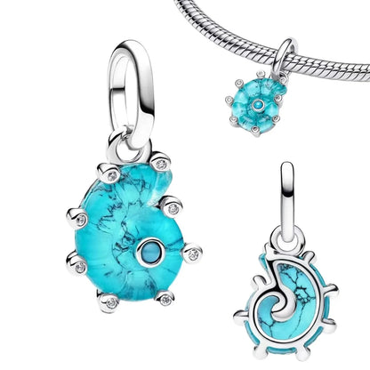 925 Sterling Silver Animal Charms Set Elephant Chameleon Fish Cat Beads for DIY Bracelets Pendant Fine Jewelry Gift