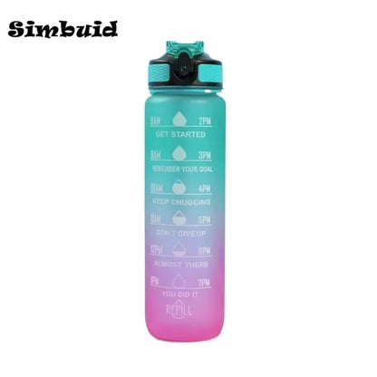 1L Leakproof Sport Water Bottle For Travel Fitness Cycling
