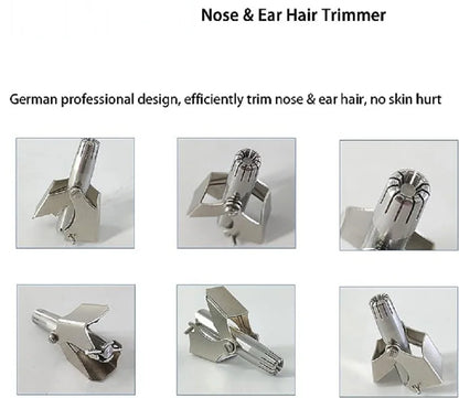 Nose Hair Trimmer for Men Stainless Steel Manual Shaver Portable 1set CHINA