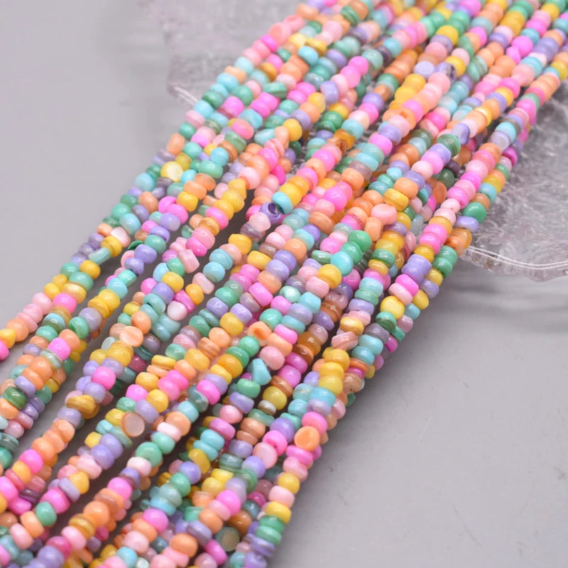 Natural Freshwater Mother of Pearl Shell Beads for DIY Jewelry Making